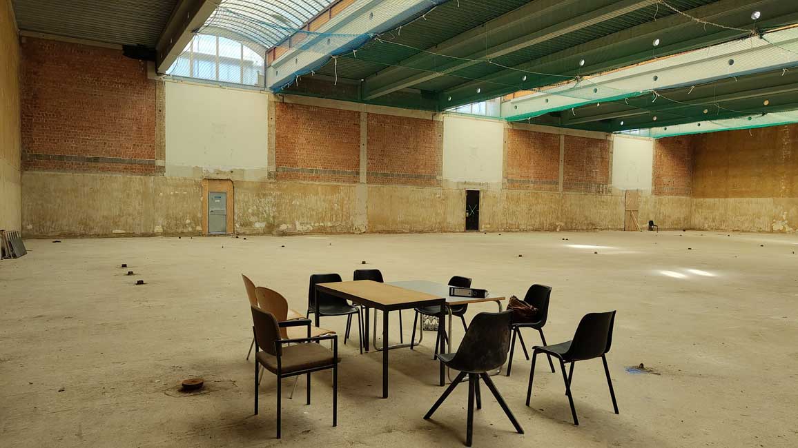 Baustelle Turnhalle